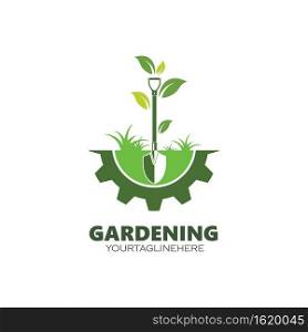 gardening icon vector illustration design template 