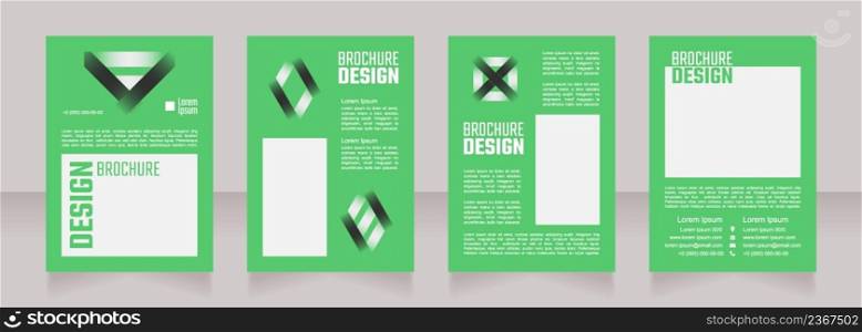 Gardening tips blank brochure design. Template set with copy space for text. Premade corporate reports collection. Editable 4 paper pages. Teco Light, Semibold, Arial Regular fonts used. Gardening tips blank brochure design