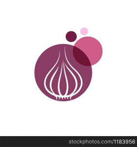 Garlic vector icon illustration design template