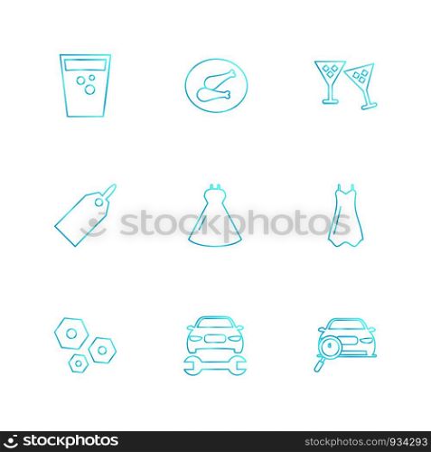 garments ,cloths , wear , dress , pants , jeans , boxer , shirts , tshirts, top , skirts ,tags , discount ,icon, vector, design, flat, collection, style, creative, icons