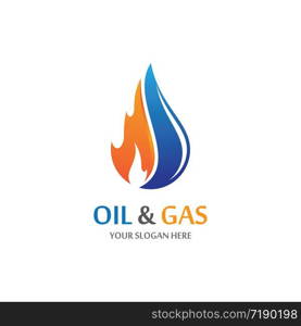 Gas and oil icon vector illustration