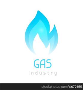 Gas blue flame. Industrial conceptual illustration of fire. Gas blue flame. Industrial conceptual illustration of fire.