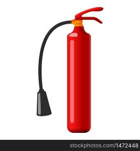 Gas fire extinguisher icon. Cartoon of gas fire extinguisher vector icon for web design isolated on white background. Gas fire extinguisher icon, cartoon style