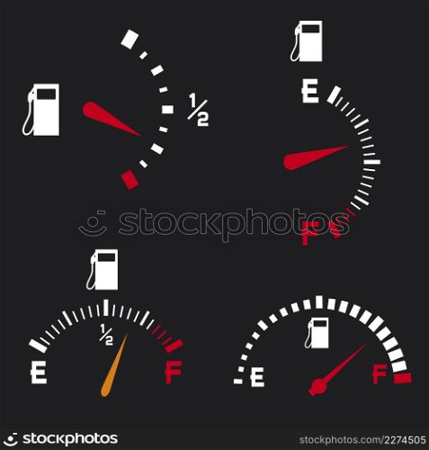 Gas gauge set