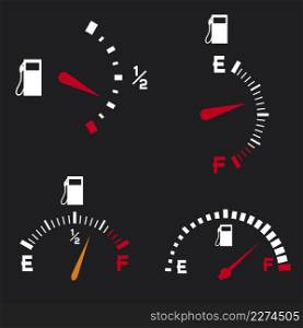 Gas gauge set