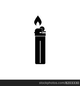 gas lighter icon vector illustration symbol design