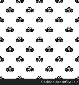 Gas mask pattern vector seamless repeating for any web design. Gas mask pattern vector seamless