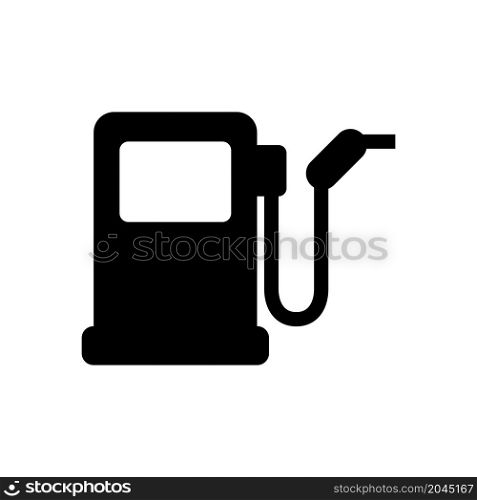 gas pump icon solid style