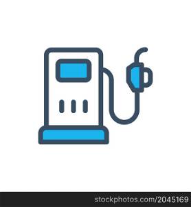 gas station flat icon