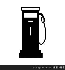 gas station icon logo vector design