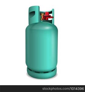 Gas tank lpg. Used for cooking and various industries. vector realistic file.
