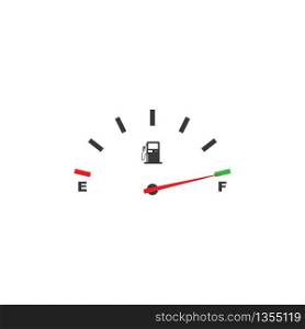 gasoline indicator icon vector illustration design template