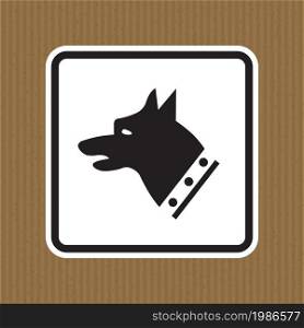 Gauge Dog Symbol Sign Isolate On White Background,Vector Illustration EPS.10