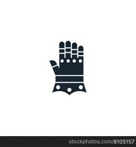 Gauntlet gloves creative icon from gaming icons Vector Image