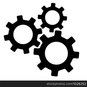 gear engineering symbol vector