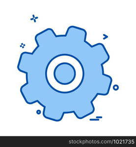 Gear icon design vector