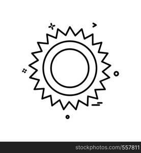 Gear icon design vector