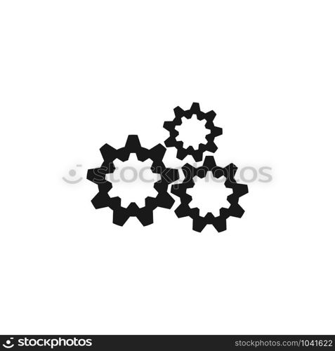 gear icon logo vector icon illustration