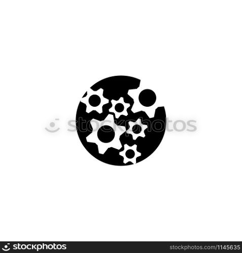 gear icon logo vector icon illustration