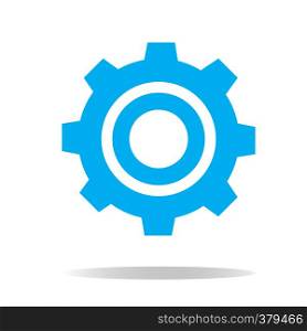 gear icon on white background. gear sign. flat style. gear icon for your web site design, logo, app, UI.