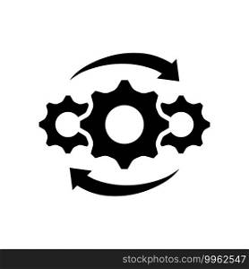 Gear icon set. Setting icon.. Gear icon set. Setting icon. Vector on isolated white background. EPS 10