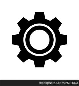 gear icon vector design template simple and clean
