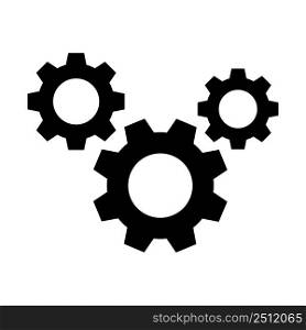 gear icon vector design template simple and clean
