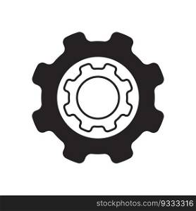 Gear icon vector illustration symbol design