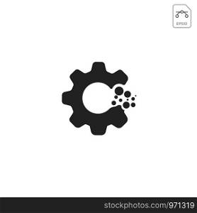 gear logo design abstract business vector element isolated. gear logo design abstract business vector isolated