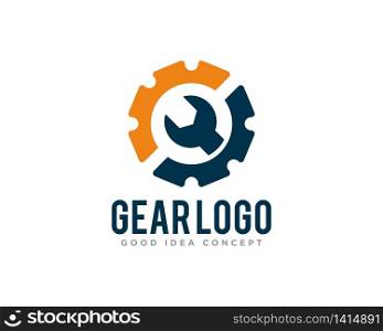 Gear Logo Icon Design Vector