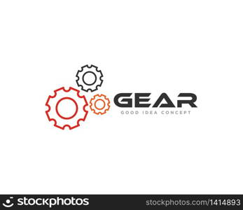 Gear Logo Icon Design Vector