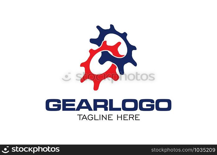 Gear Logo Template Vector