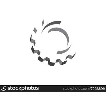 Gear Logo Template vector icon. Gear Logo Template vector icon illustration design