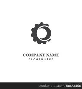 Gear Logo Template vector icon illustration design