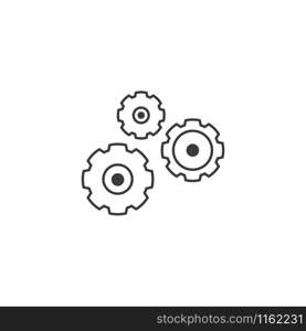 Gear Logo Template vector icon illustration design