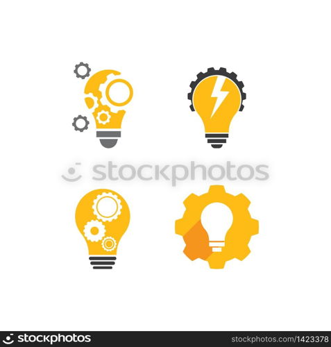 Gear Logo Template vector icon illustration design