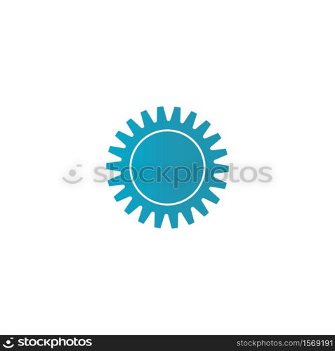 Gear Logo Template vector icon illustration design