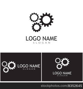 Gear Logo Template vector icon illustration design