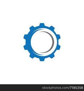 Gear logo vector icon illustration