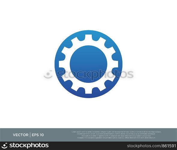 Gear Mechanic Logo Icon Vector