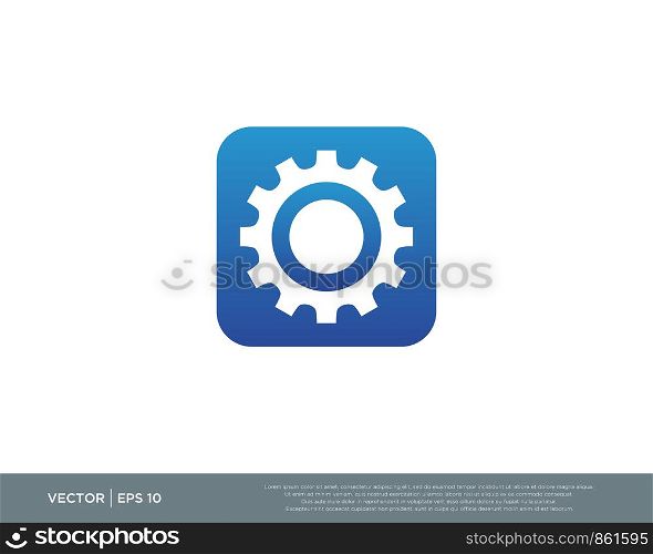 Gear Mechanic Logo Icon Vector