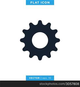 Gear, Settings Icon Vector Logo Design Template