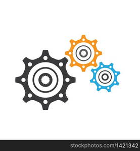 Gear Template vector icon illustration design