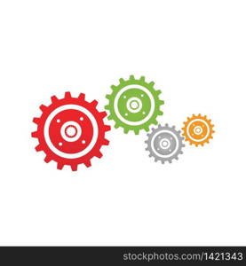 Gear Template vector icon illustration design