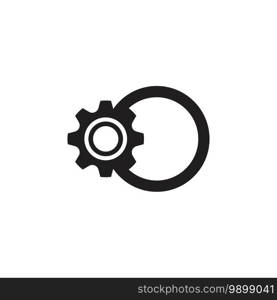 Gear Template vector icon illustration design