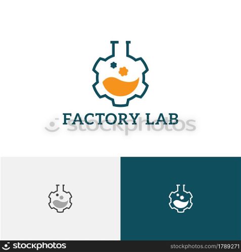 Gear Tube Machine Factory Industry Business Logo