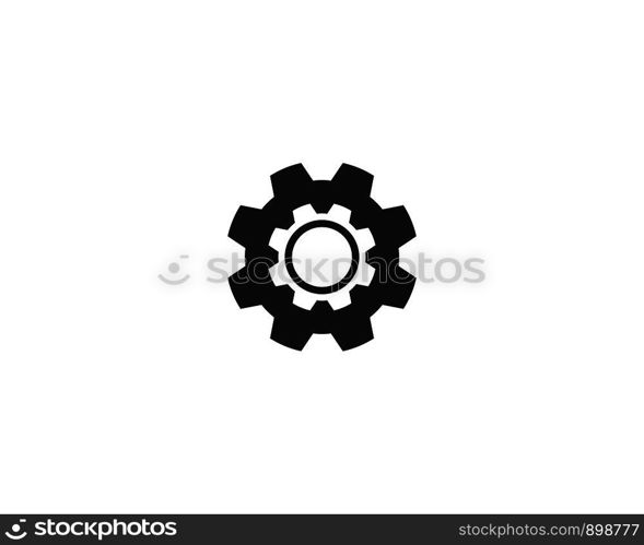 Gear vector icon illustration template design