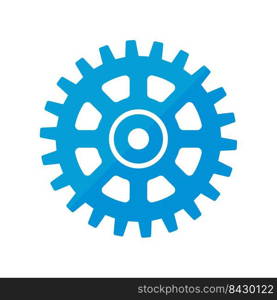 Gear wheel icon. Machine gear for setting Ideas to drive business forward through innovation.