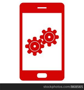 Gears and smartphone