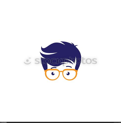 Geek logo images illustration design